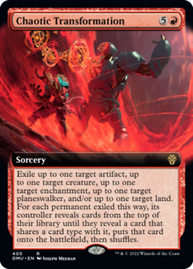 Chaotic Transformation (Extended Art) [Dominaria United] | Jack's On Queen