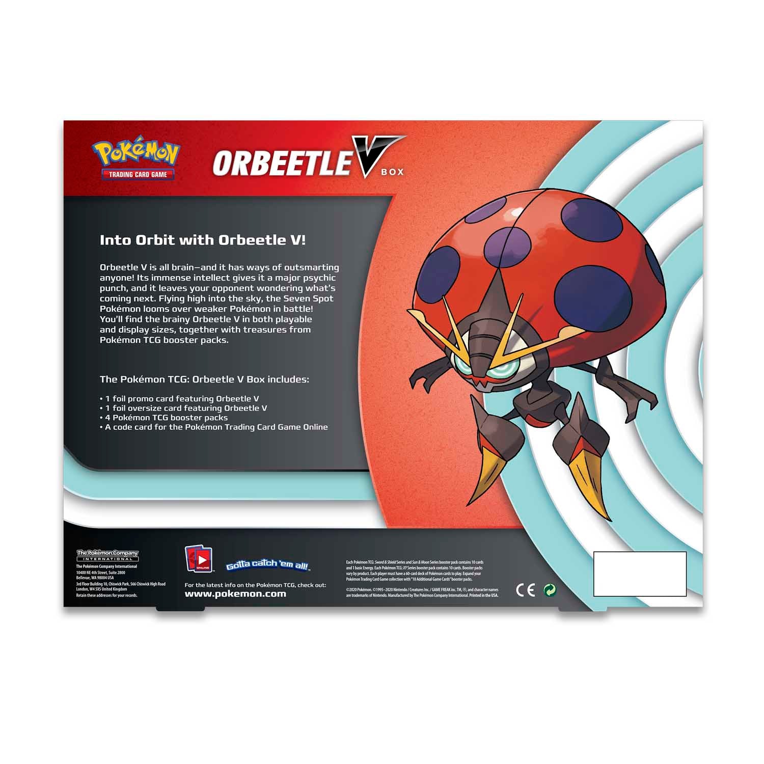 Sword & Shield: Vivid Voltage - Orbeetle V Box | Jack's On Queen