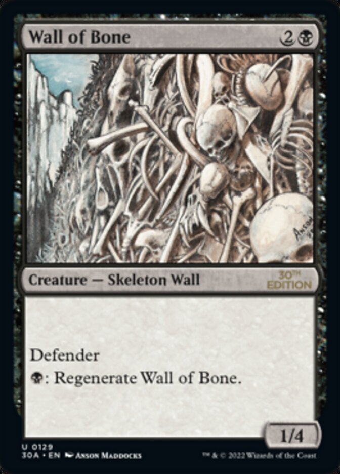 Wall of Bone [30th Anniversary Edition] | Jack's On Queen