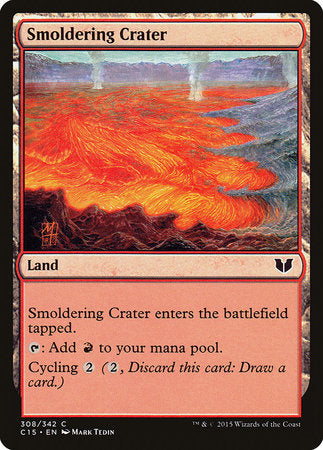Smoldering Crater [Commander 2015] | Jack's On Queen