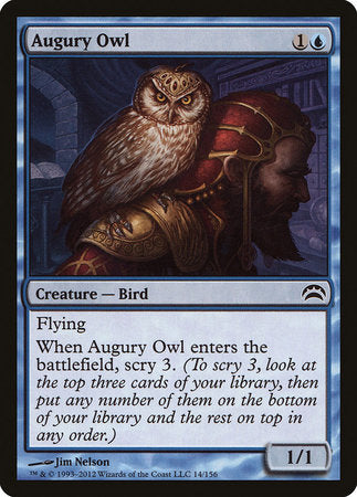 Augury Owl [Planechase 2012] | Jack's On Queen