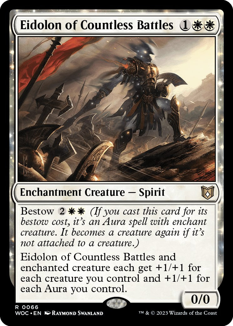 Eidolon of Countless Battles [Wilds of Eldraine Commander] | Jack's On Queen