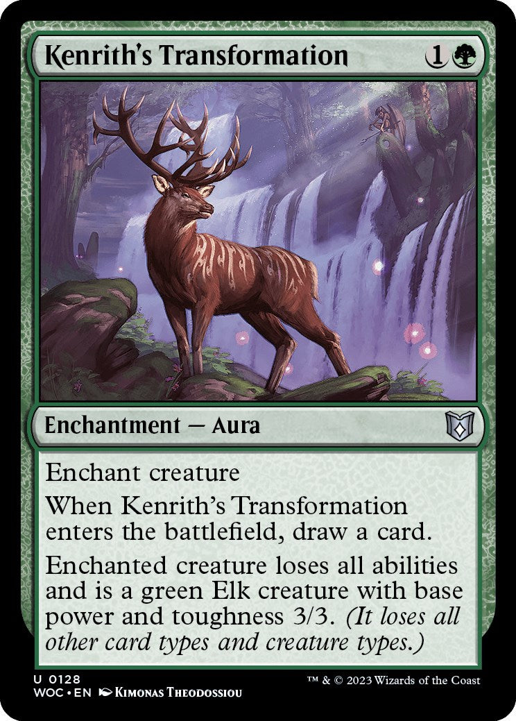 Kenrith's Transformation [Wilds of Eldraine Commander] | Jack's On Queen