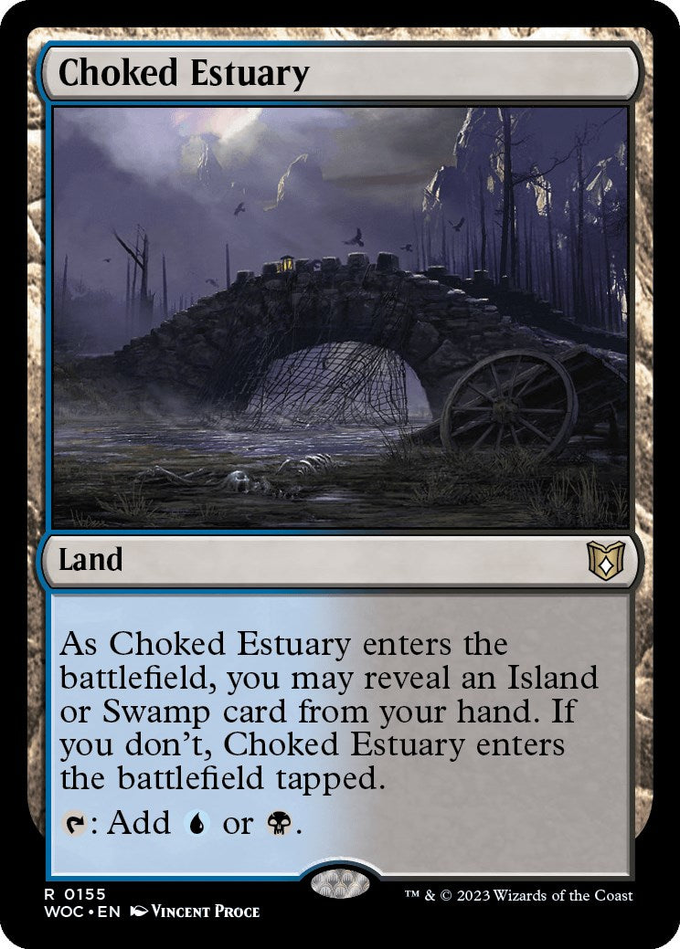 Choked Estuary [Wilds of Eldraine Commander] | Jack's On Queen