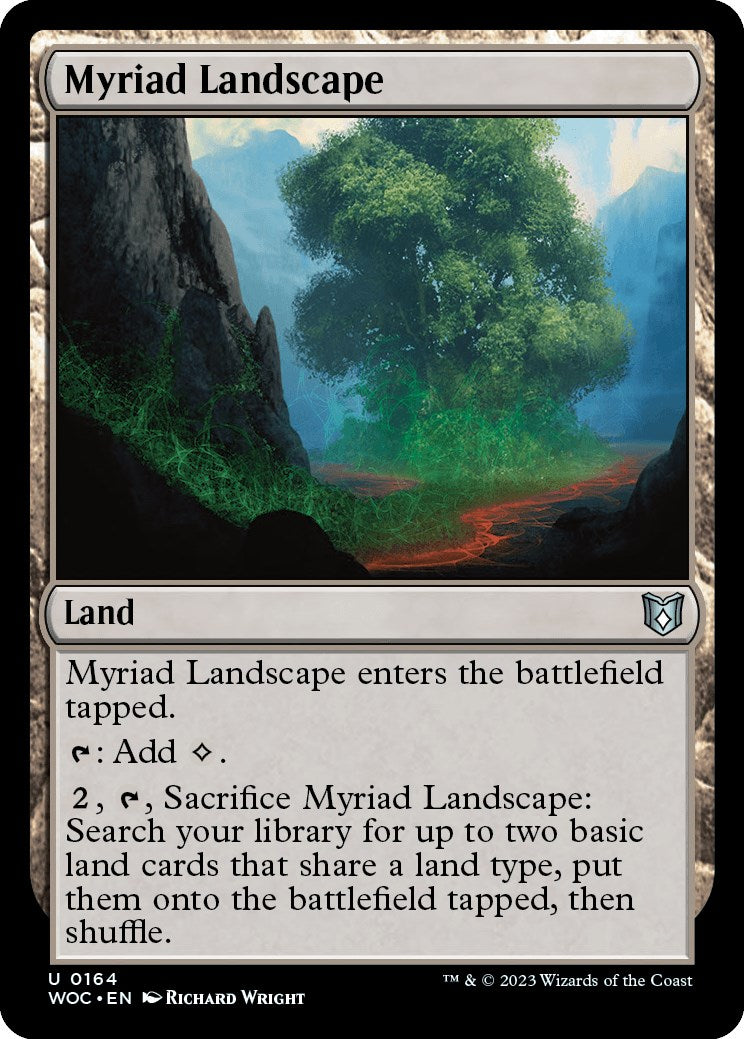 Myriad Landscape [Wilds of Eldraine Commander] | Jack's On Queen