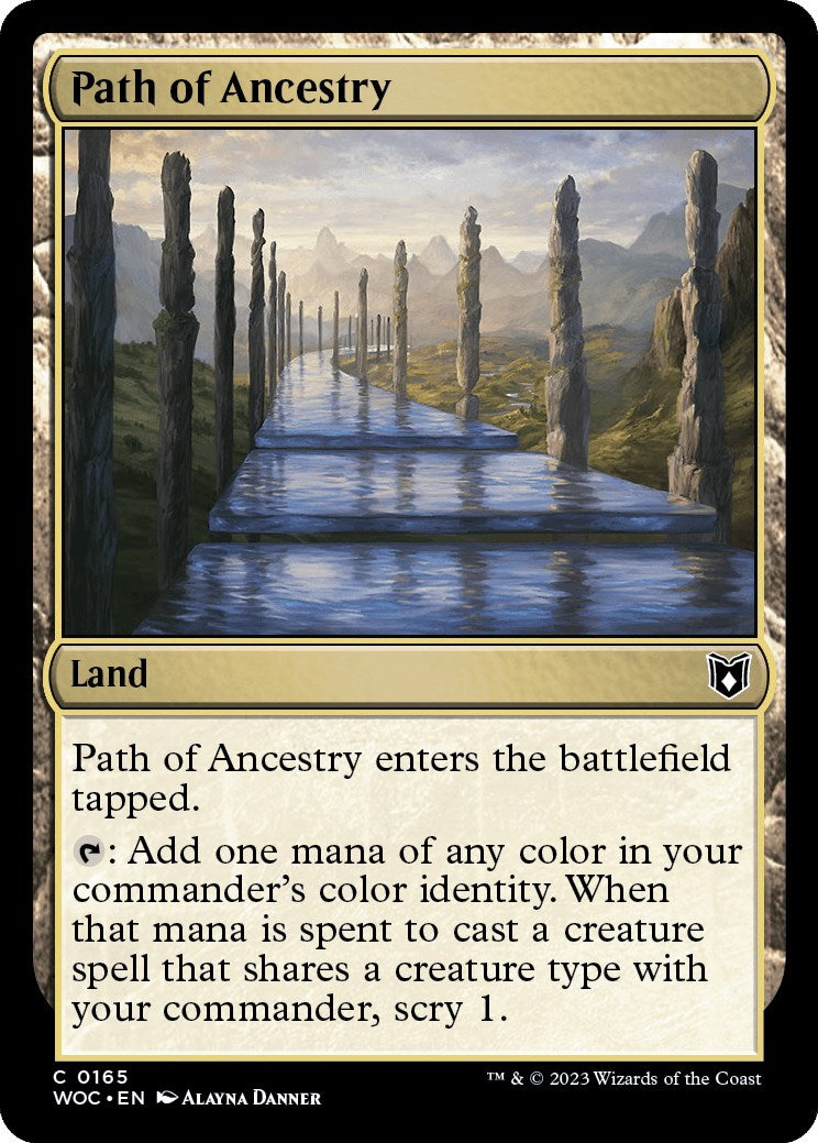 Path of Ancestry [Wilds of Eldraine Commander] | Jack's On Queen