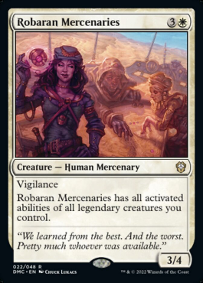 Robaran Mercenaries [Dominaria United Commander] | Jack's On Queen