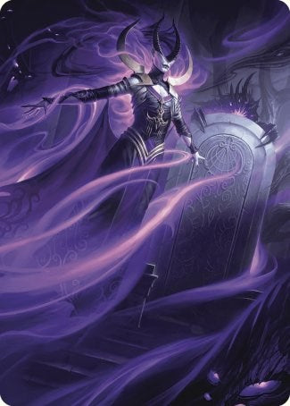 Ashiok, Wicked Manipulator Art Card (10/81) [Wilds of Eldraine Art Series] | Jack's On Queen