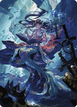 Rhystic Study Art Card [Wilds of Eldraine Art Series] | Jack's On Queen