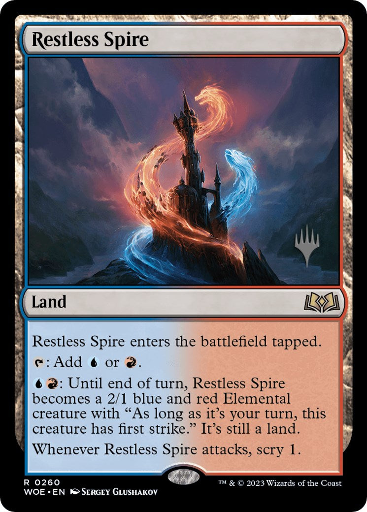 Restless Spire (Promo Pack) [Wilds of Eldraine Promos] | Jack's On Queen