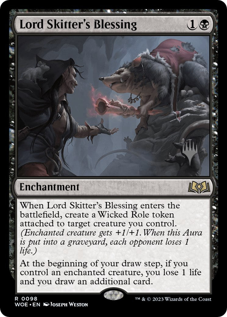 Lord Skitter's Blessing (Promo Pack) [Wilds of Eldraine Promos] | Jack's On Queen