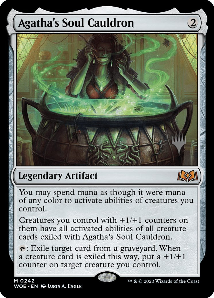 Agatha's Soul Cauldron (Promo Pack) [Wilds of Eldraine Promos] | Jack's On Queen