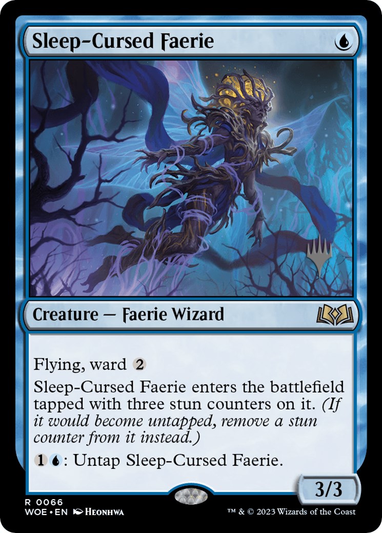 Sleep-Cursed Faerie (Promo Pack) [Wilds of Eldraine Promos] | Jack's On Queen