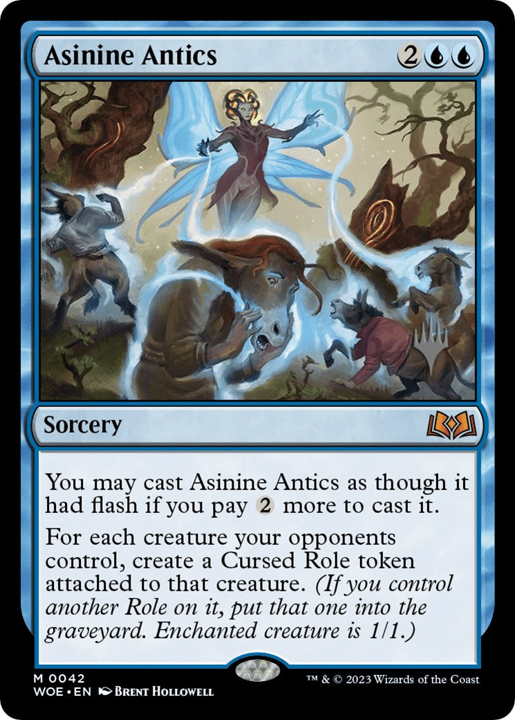 Asinine Antics (Promo Pack) [Wilds of Eldraine Promos] | Jack's On Queen