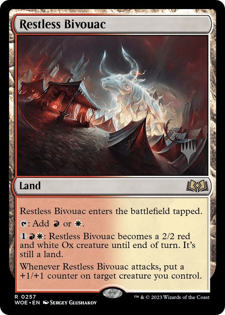 Restless Bivouac (Promo Pack) [Wilds of Eldraine Promos] | Jack's On Queen