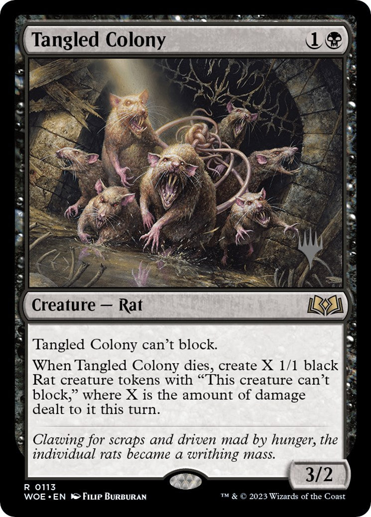 Tangled Colony (Promo Pack) [Wilds of Eldraine Promos] | Jack's On Queen