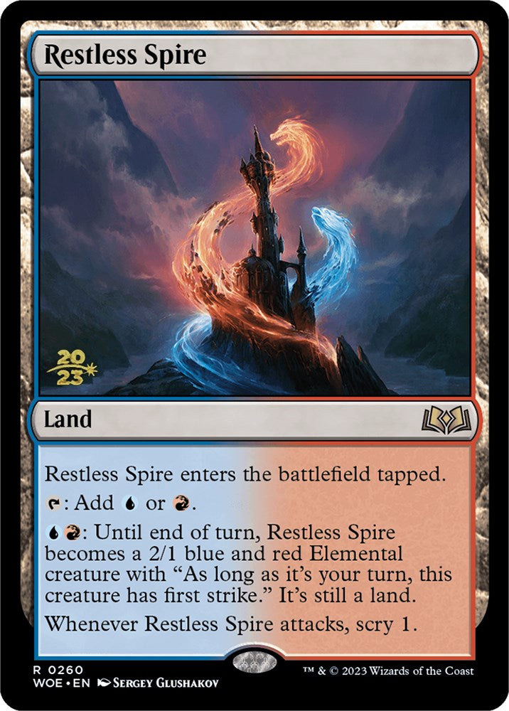 Restless Spire [Wilds of Eldraine Prerelease Promos] | Jack's On Queen