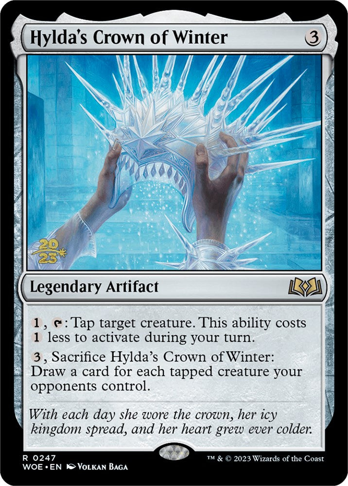 Hylda's Crown of Winter [Wilds of Eldraine Prerelease Promos] | Jack's On Queen