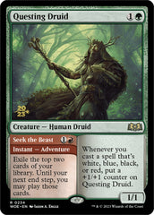 Questing Druid // Seek the Beast [Wilds of Eldraine Prerelease Promos] | Jack's On Queen