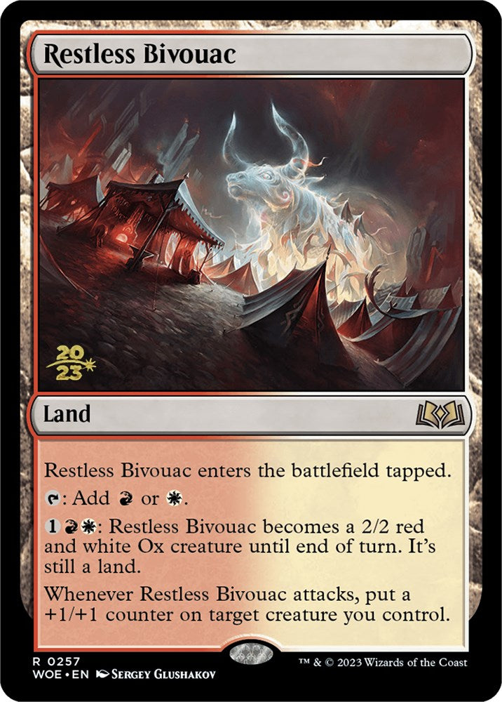 Restless Bivouac [Wilds of Eldraine Prerelease Promos] | Jack's On Queen