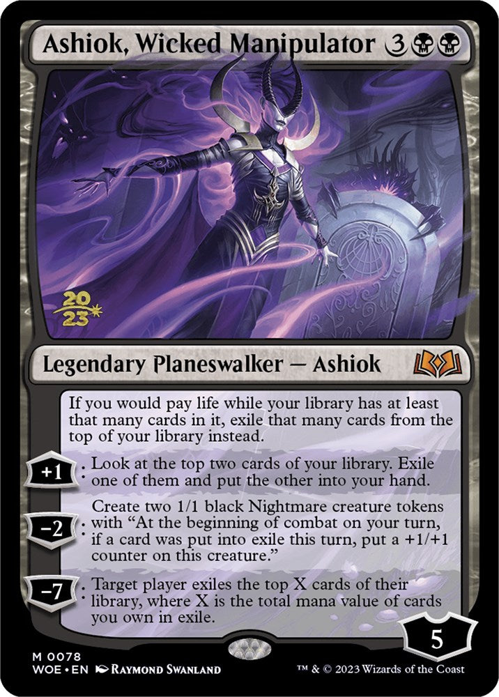 Ashiok, Wicked Manipulator [Wilds of Eldraine Prerelease Promos] | Jack's On Queen