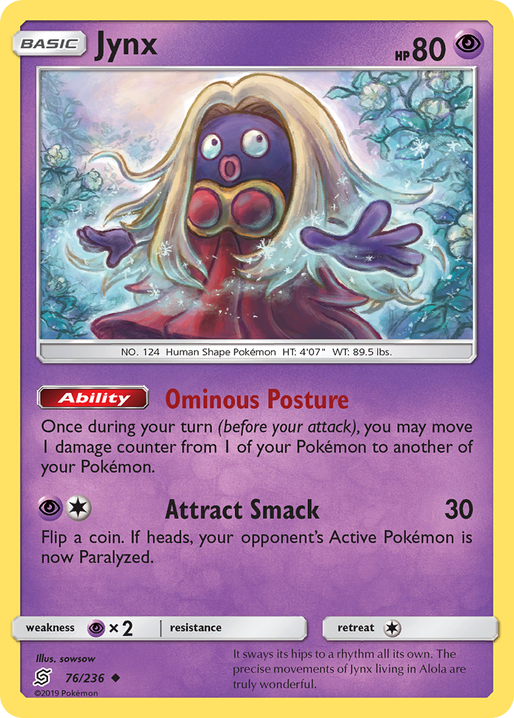 Jynx (76/236) [Sun & Moon: Unified Minds] | Jack's On Queen