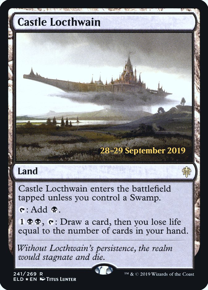 Castle Locthwain  [Throne of Eldraine Prerelease Promos] | Jack's On Queen