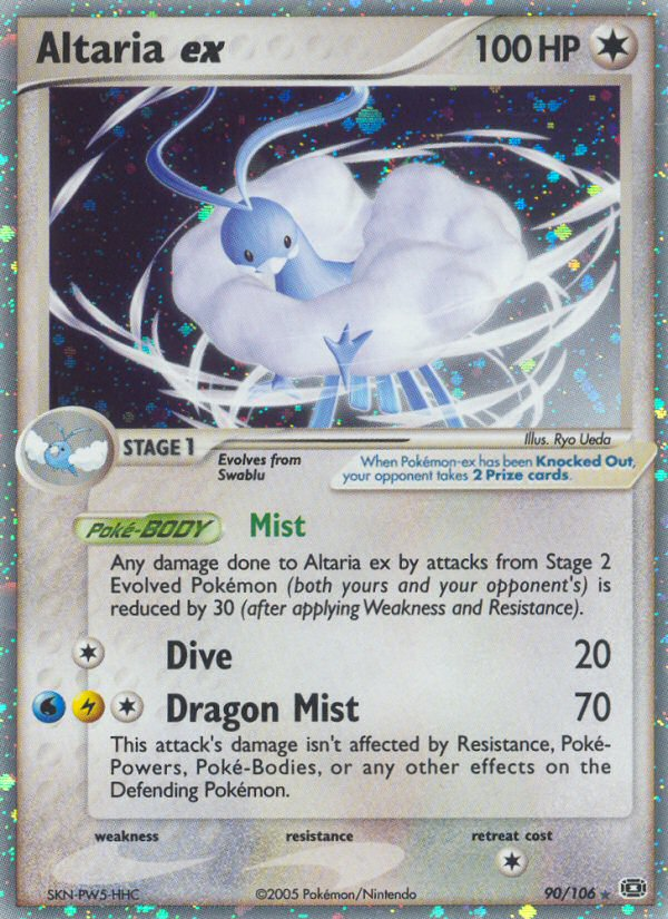 Altaria ex (90/106) [EX: Emerald] | Jack's On Queen