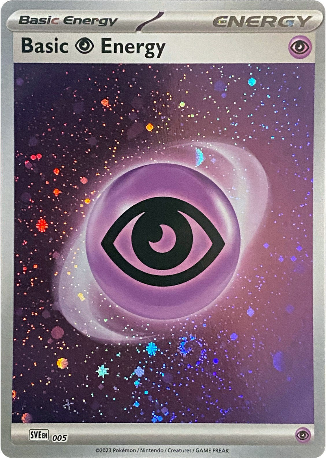 Basic Psychic Energy (005) (Cosmos Holo) [Scarlet & Violet: Base Set] | Jack's On Queen