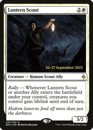 Lantern Scout [Battle for Zendikar Promos] | Jack's On Queen