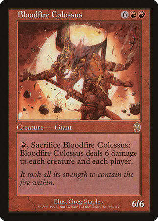 Bloodfire Colossus [Apocalypse] | Jack's On Queen