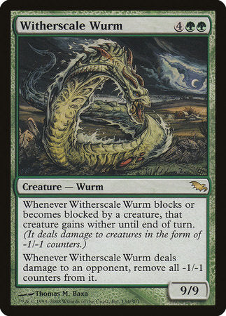 Witherscale Wurm [Shadowmoor] | Jack's On Queen