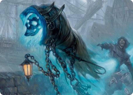 Nebelgast Intruder Art Card [Innistrad: Midnight Hunt Art Series] | Jack's On Queen