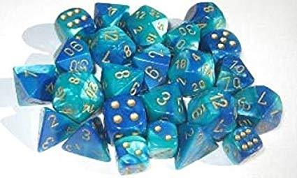 CHESSEX: D10 Gemini™ DICE SETS | Jack's On Queen