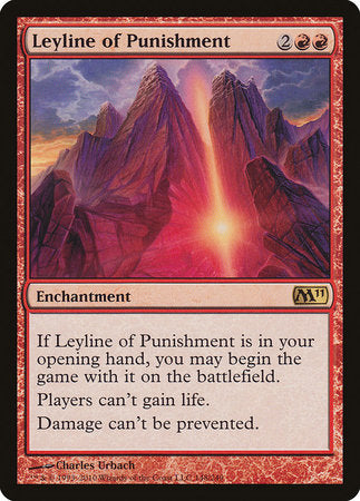 Leyline of Punishment [Magic 2011] | Jack's On Queen