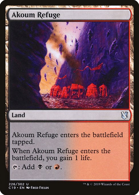 Akoum Refuge [Commander 2019] | Jack's On Queen