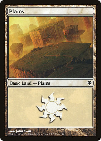 Plains (230a) [Zendikar] | Jack's On Queen