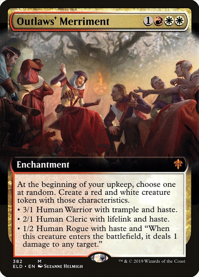 Outlaws' Merriment (Extended Art) [Throne of Eldraine] | Jack's On Queen
