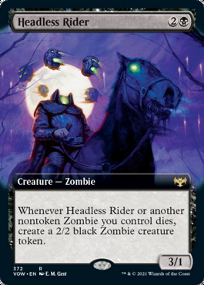 Headless Rider (Extended) [Innistrad: Crimson Vow] | Jack's On Queen