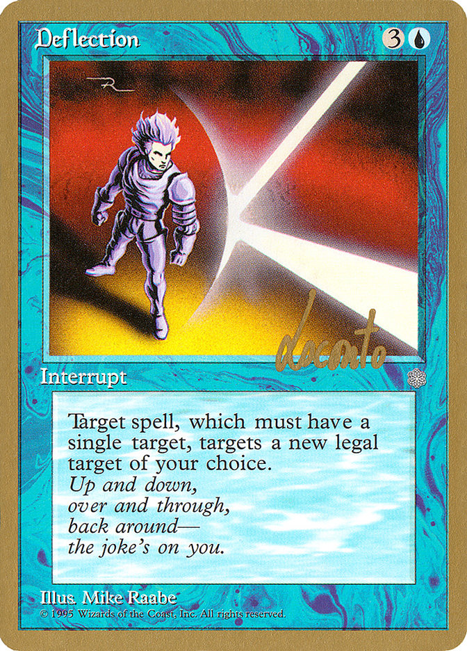 Deflection (Michael Loconto) [Pro Tour Collector Set] | Jack's On Queen