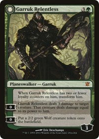 Garruk Relentless [Innistrad] | Jack's On Queen