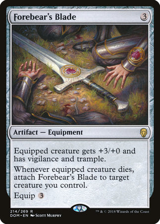 Forebear's Blade [Dominaria] | Jack's On Queen