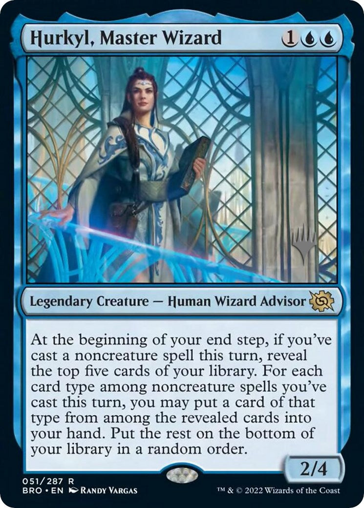 Hurkyl, Master Wizard (Promo Pack) [The Brothers' War Promos] | Jack's On Queen