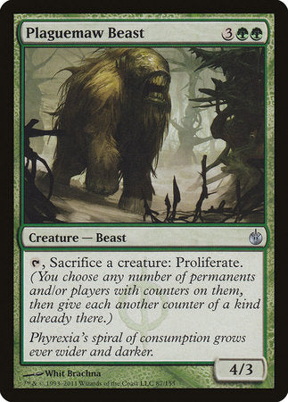 Plaguemaw Beast [Mirrodin Besieged] | Jack's On Queen