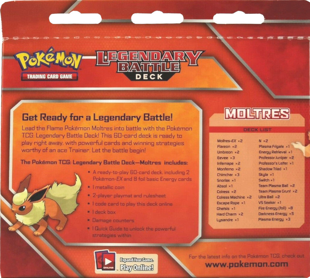 XY: Steam Siege - Legendary Battle Deck (Moltres) | Jack's On Queen