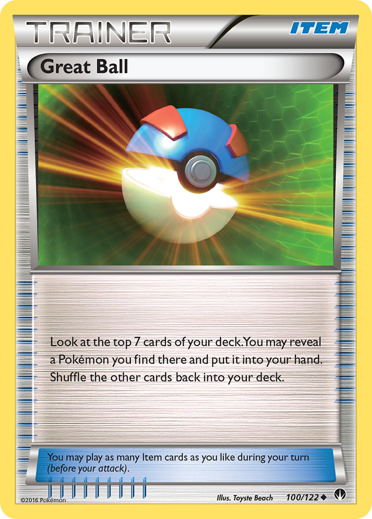 Great Ball (100/122) [XY: BREAKpoint] | Jack's On Queen