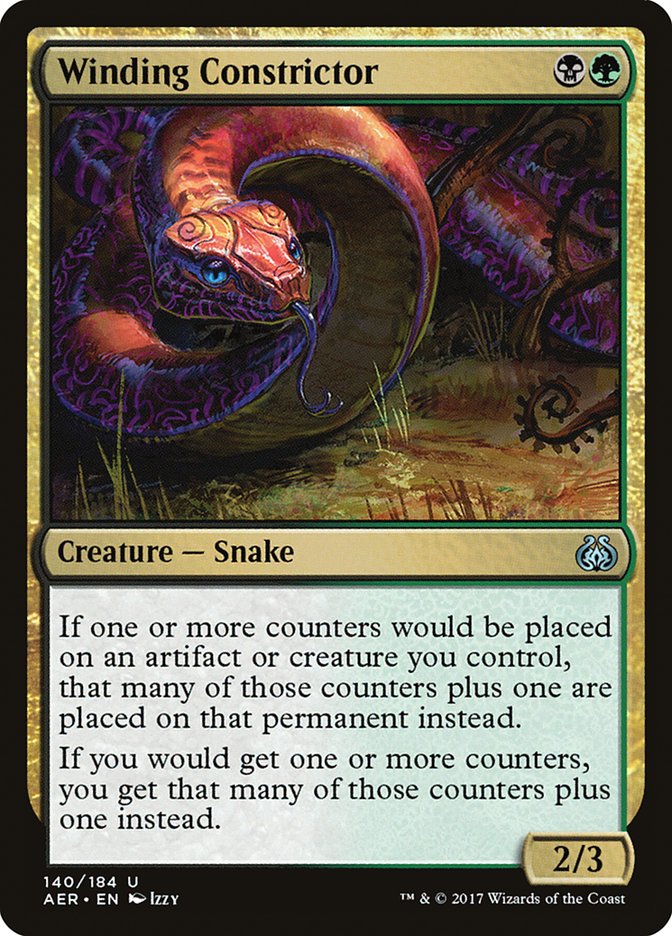 Winding Constrictor [Aether Revolt] | Jack's On Queen