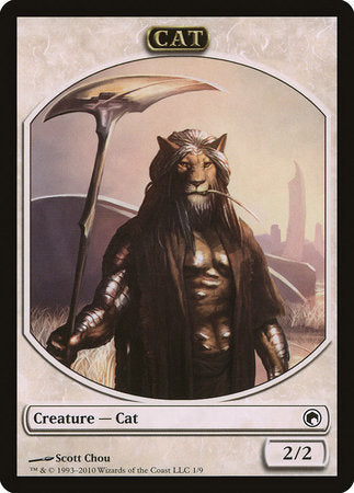 Cat Token [Scars of Mirrodin Tokens] | Jack's On Queen