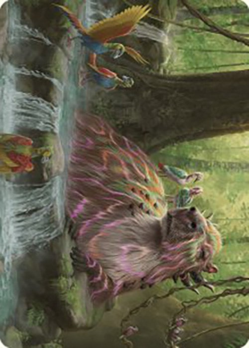 Basking Capybara Art Card [The Lost Caverns of Ixalan Art Series] | Jack's On Queen