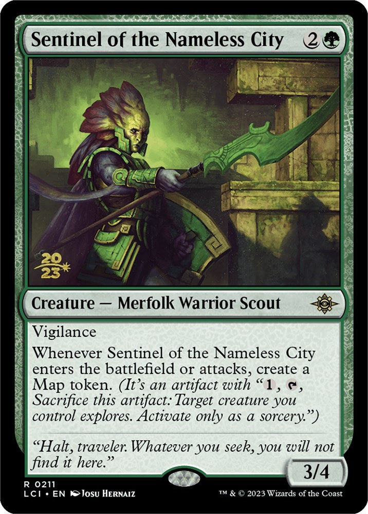 Sentinel of the Nameless City [The Lost Caverns of Ixalan Prerelease Cards] | Jack's On Queen